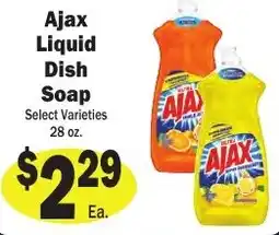 Sellers Bros Ajax Liquid Dish Soap offer