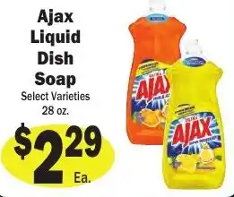 Sellers Bros Ajax Liquid Dish Soap offer