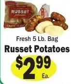 Sellers Bros Russet Potatoes offer