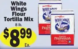 Sellers Bros White Wings Flour Tortilla Mix offer