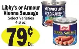 Sellers Bros Libby's or Armour Vienna Sausage offer