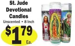 Sellers Bros St. Jude Devotional St. Jude Devotional Candles Unscented 8 Inch offer