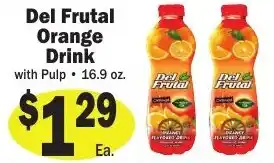 Sellers Bros Del Frutal Orange Drink offer