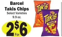 Sellers Bros Barcel Takis Chips offer