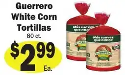 Sellers Bros Guerrero White Corn Tortillas offer