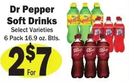 Sellers Bros Dr Pepper Soft Drinks offer