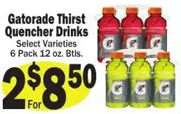 Sellers Bros Gatorade Thirst Quencher Drinks offer