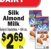 Sellers Bros Silk Almond Milk offer