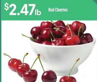Raley's Red Cherries offer