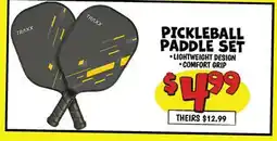 Ollie's TRAXX PICKLEBALL PADDLE SET offer