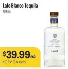 Raley's Lalo blanco tequila offer