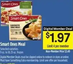 Raley's Smart ones meal offer