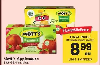 ACME Mott's Applesauce offer