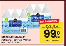 ACME Signature SELECT refreshe Purified Water offer