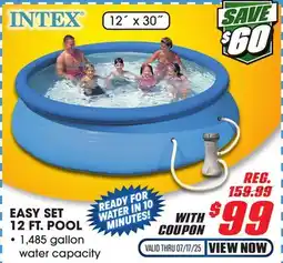 Big 5 Intex Easy Set 12-ft. Backyard Pool offer