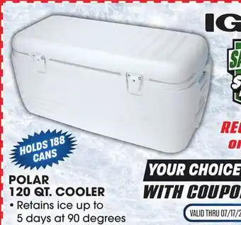 Big 5 Igloo Polar 120-Qt. Cooler offer