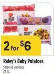 Raley's Raley's baby potatoes offer