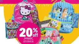 Meijer Backpacks offer