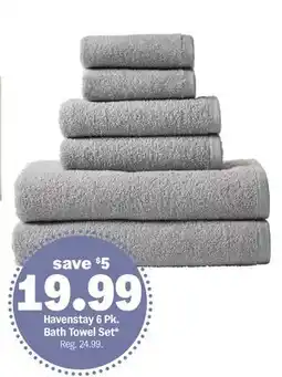 Meijer Havenstay 6 Pk. Bath Towel Set offer