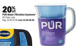 Meijer PUR Water Filtration Systems offer