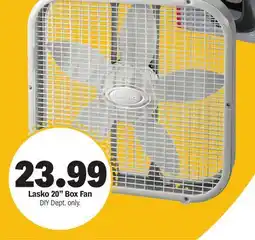 Meijer Lasko 20 Box Fan offer