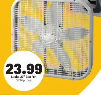 Meijer Lasko 20 Box Fan offer