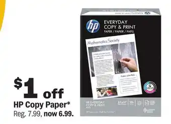 Meijer HP Copy Paper offer