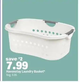 Meijer Havenstay Laundry Basket offer