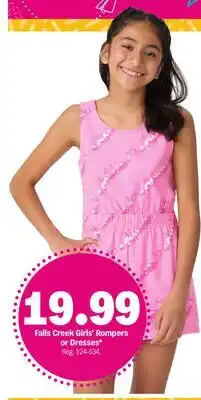 Meijer Falls Creek Girls' Rompers or Dresses offer