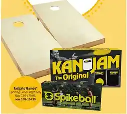 Meijer Tailgate Games offer