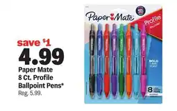 Meijer Paper Mate 8 Ct. Profile Ballpoint Pens offer