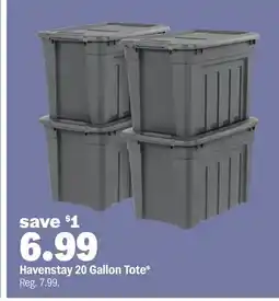 Meijer Havenstay 20 Gallon Tote offer