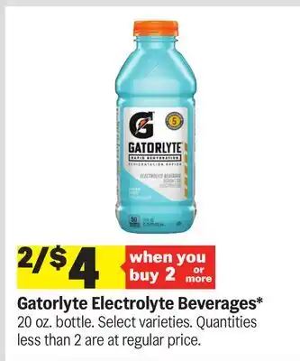 Meijer Gatorlyte Electrolyte Beverages offer