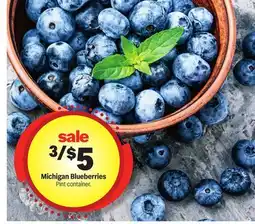 Meijer Michigan Blueberries offer
