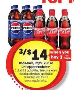 Meijer Coca-Cola, Pepsi, 7UP or Dr Pepper Products offer