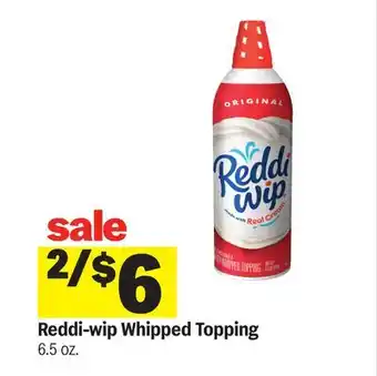 Meijer Reddi-wip Whipped Topping offer