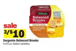 Meijer Sargento Balanced Breaks offer