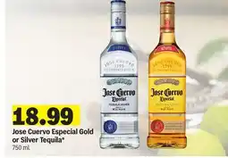 Meijer Jose Cuervo Especial Gold or Silver Tequila offer