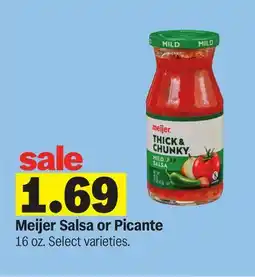 Meijer Meijer Salsa or Picante offer