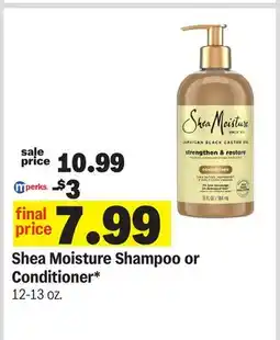 Meijer Shea Moisture Shampoo or Conditioner offer