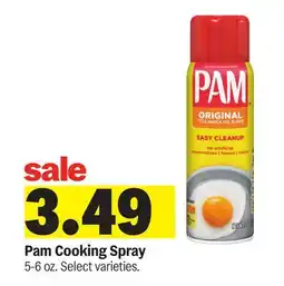 Meijer Pam Cooking Spray offer