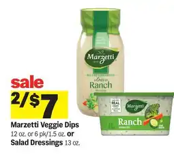 Meijer Marzetti Veggie Dips 12 oz. or 6 pk/1.5 oz. or Salad Dressings 13 oz offer