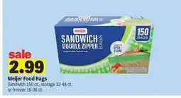 Meijer Meijer Food Bags offer