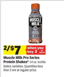 Meijer Muscle Milk Pro Series Protein Shakes offer
