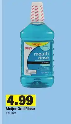 Meijer Meijer Oral Rinse offer