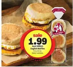 Meijer Aunt Millie's English Muffins offer