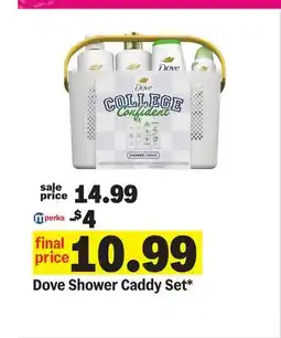 Meijer Dove Shower Caddy Set offer