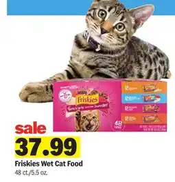 Meijer Friskies Wet Cat Food offer