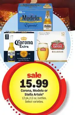 Meijer Corona, Modelo or Stella Artois offer