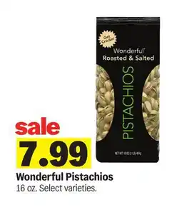 Meijer Wonderful Pistachios offer
